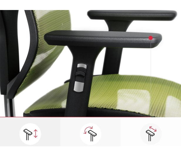Diablo Chairs V-BASIC CHAIR CZARNO-ZIELONY - 1527032 - zdjęcie 5